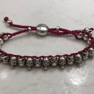 Links of London Skull Friendship Bracelet